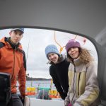 Vetouistelua Kolima-järvellä